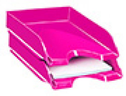 Tabuleiro de secretaria cep plastico rosa 257x348x66 mm , Cep , 63189 , 3462152000319